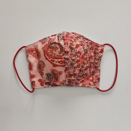 Masque ergonomique (taches bleues sur micro-fleurettes) – Image 4